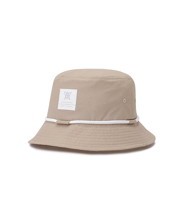 Unisex Loop Colour Bucket Hat - Beige