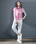 Women's Wide Fit Point Vest - Light Pink