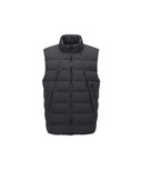 ANEW GOLF Men's Zipper Point Down Vest - Dark Gray