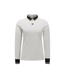 Women's Cuffs Point Long T-Shirt - Light Beige