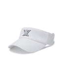 Men's Two Tone Logo Visor - White