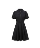 ANEW Golf Women's SM Flare Collared One Piece - Black