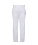 Men's Dot Print  L/PT - White