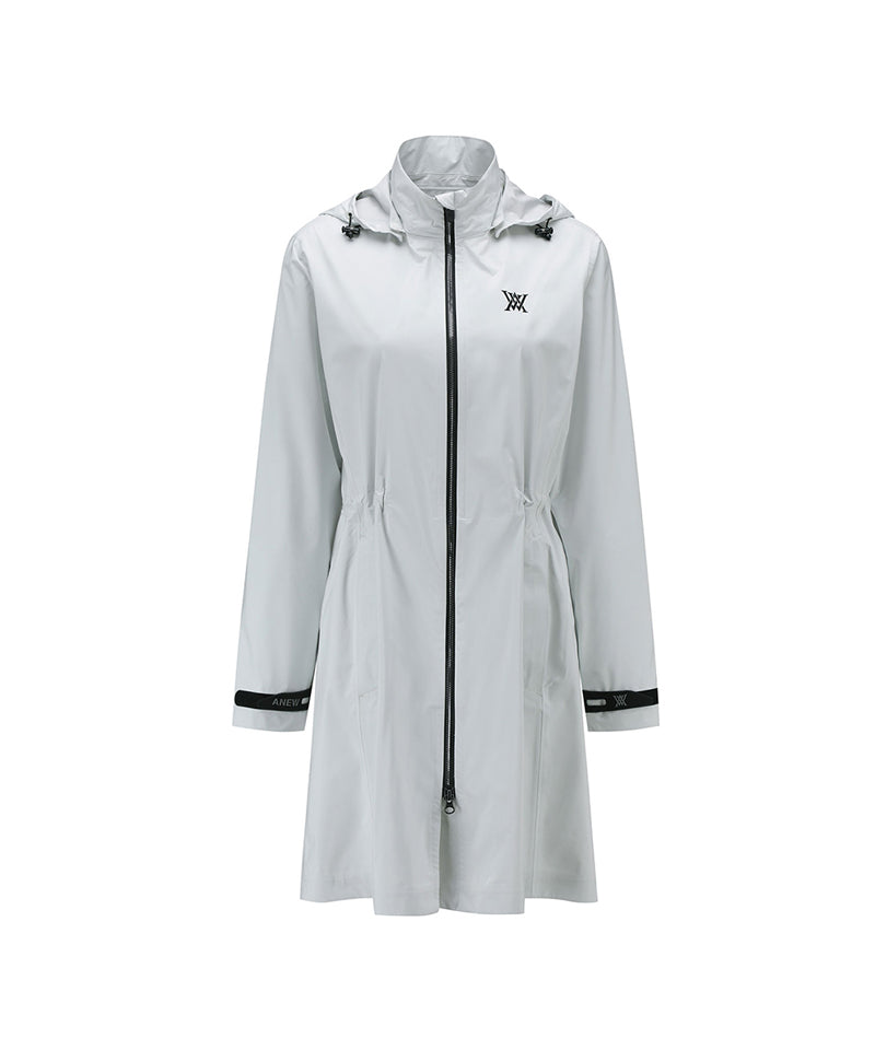 Women Logo Rain JK - Light Grey