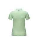 [Legacy Sale] Women's Collar Point Back Ventilation Short T-Shirt - Light Green