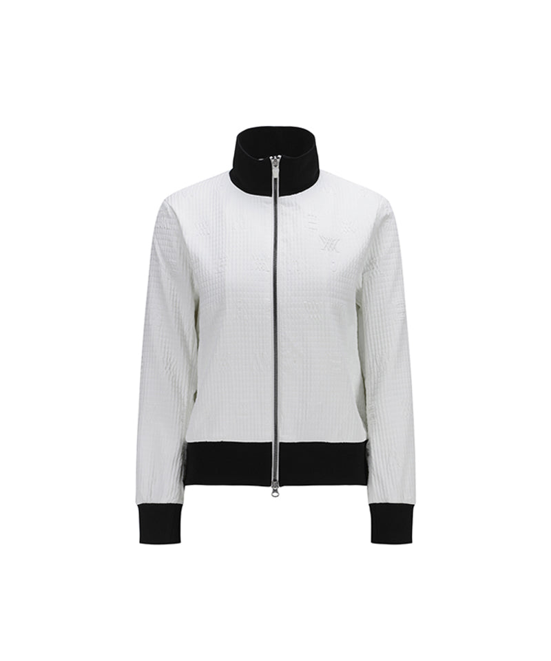 Women's Anew Embo Logo Jacket - White