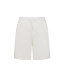 Unisex Banding Half Pants - Ivory