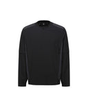 Men's Round Neck Anorak Jacket - Black