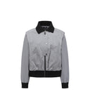 ANEW Golf Women's SP 2-IN-1 MA-1 Jacket - Light Gray