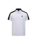 ANEW GOLF Men's SM Block Point Short T-Shirt - White