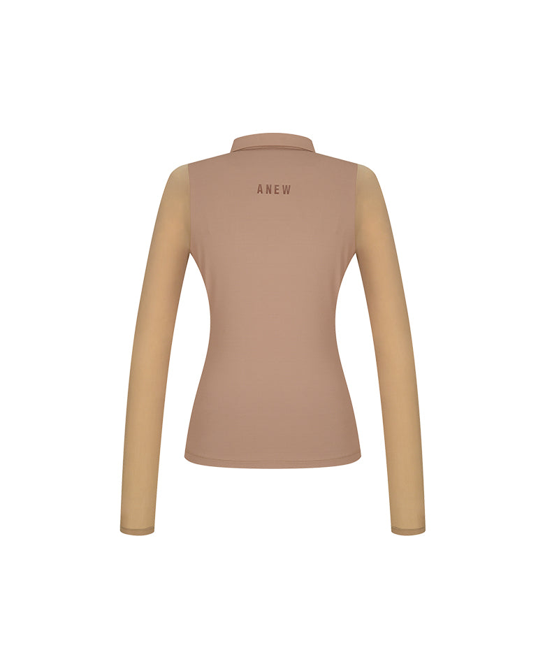 Women's Cool Sleeve Block L/TS