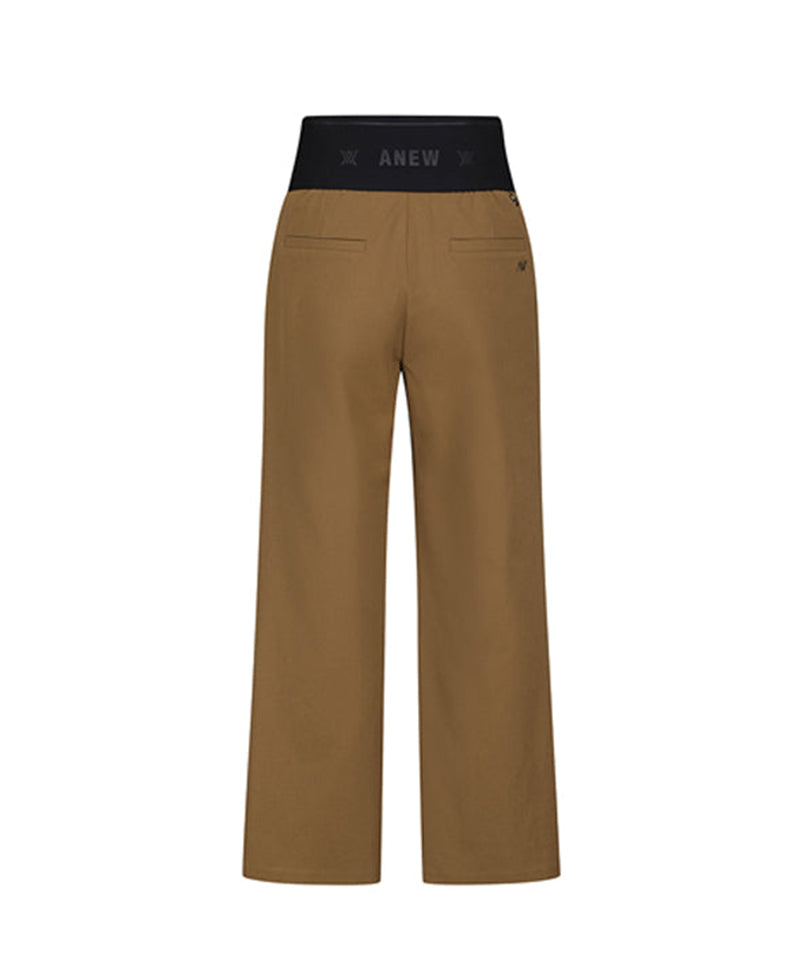 Women's Semi-Wide Fit High Waist L/PT - Beige