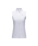 Women's FIT High Neck Vest - White