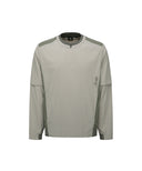 Men's Round Neck Anorak Jacket - Light Beige