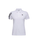 ANEW Golf Women's SM Logo Point Short T-Shirt - White