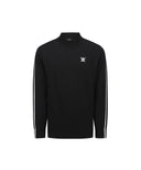 Men's Essential Half Neck Pullover - Black