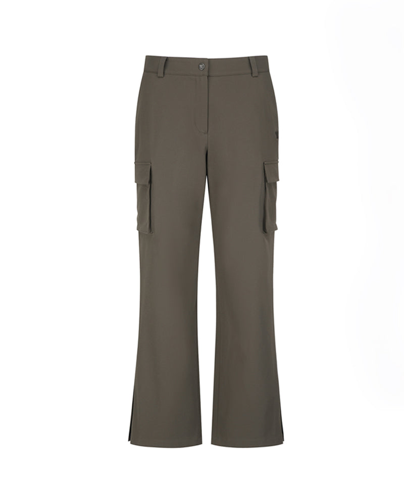Women's Side Pocket Point Wide L/PT - Khaki