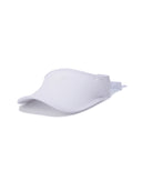 Women's Stripe Visor - White