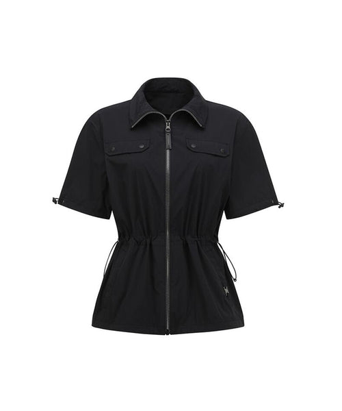 ANEW Golf Women's SM Short Sleeve Jacket - Black – Anew Golf USA