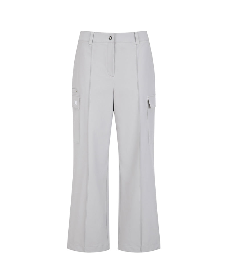 ANEW Golf Women's SP Semi Wide Pants - Light Gray