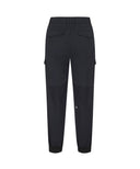 Women's Ribstop Pocket Jogger Long Pants - Black