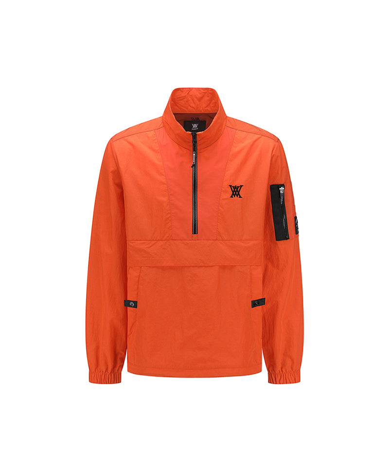 Men's Ribstop Point Anorak Jacket - Orange