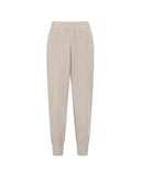 Women's Chenille Knit Jogger Pants - Light Beige