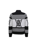 Women's Logo Point Cardigan - Black