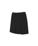 Women's Sweat Band Classic Pleats Skirt - Black