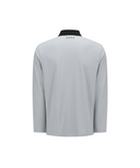 Men's Contrast Collar T-Shirt - Light Grey