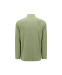 Men's Pattern Half-Zip T-Shirt - Khaki