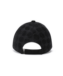 Uni Suede Logo Cap - Black