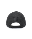 Uni Logo Stitch Peach Cap - Dark Grey
