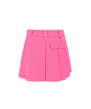 Women's Pleated Half Pants - Pink