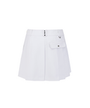 Women's Pleated Half Pants - Off White