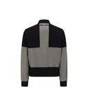 Women's Color Block Hooded Blouson Jacket - Grey