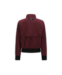 Women's Multi Pocket Blouson Jacket - Burgundy