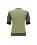 Women's Transition Short Sleeve Sweater - Khaki