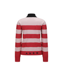 Women's Logo Pattern Turtleneck Sweater - Pink