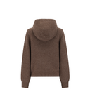 Women's Comfort Hoodie Knit - Brown