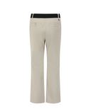 Women's Essential Boot Cut Pants - Khaki Beige