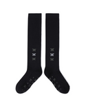 Women's Pocker Knee Socks - Black