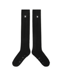 Women's Tweed Knee Socks - Black