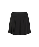 Women's Pleated Skirt - Black