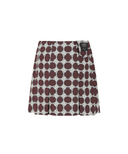 Women's Seasonal Pattern Skirt - Brown