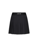 Women's Double Pleats Skirts - Black