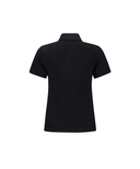 Women's Wave Textured Transition Short Sleeve T-Shirts - Black