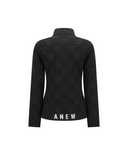 Women's Logo Pattern T-Shirt - Black