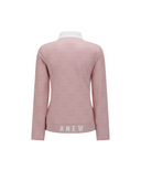 Women's Logo Pattern T-Shirt - Light Pink