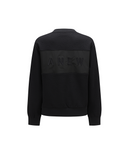 Women's Jacquard Sweatshirt - Black